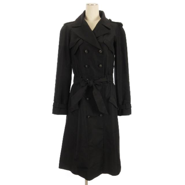 CHANEL ブラックトレンチコート