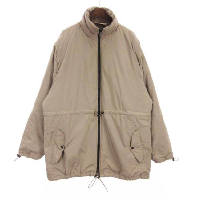 【中古】未使用品 エフオージー エッセンシャルズ タグ付き ストーム ジャケット ミドル丈 グレージュ L ■GY11の通販は 14,850円