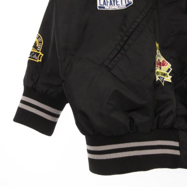 中古】ラファイエット ALL OVER EMBLEM SATIN VARSITY JACKET