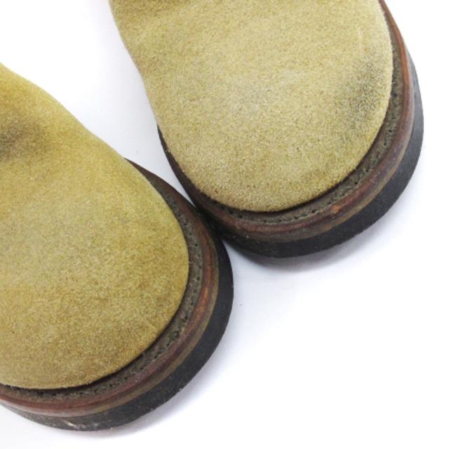 【中古】レッドウィング REDWING エンジニア ブーツ スエード 8268 PT91 ベージュ 6 1/2 24.5cm メンズ
