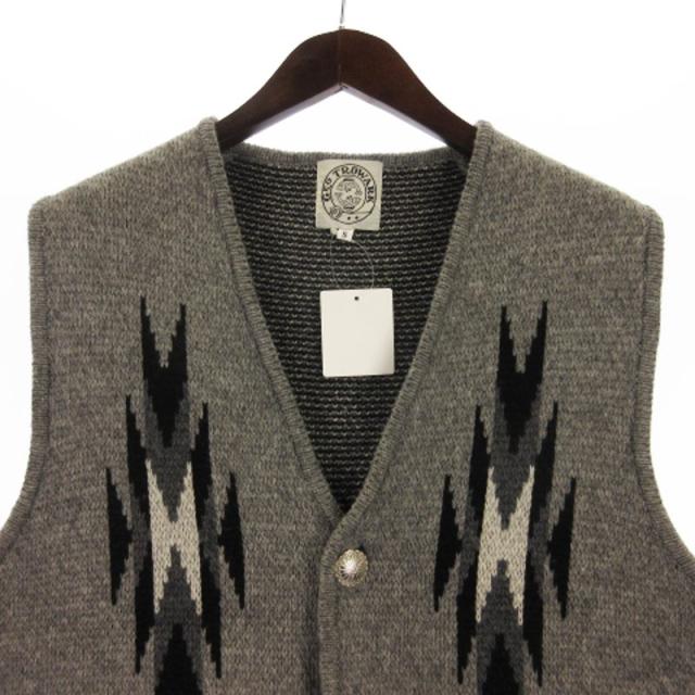 中古】未使用品 ジオトロワーク GEO TROWARK タグ付き ニット ベスト