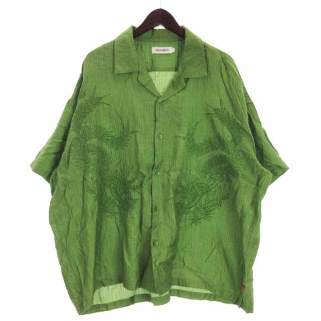 中古】タイトブース TBPR PHOENIX ALOHA アロハ シャツ 五分袖  