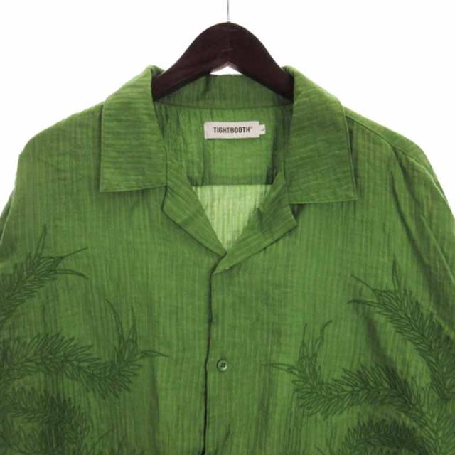 中古】タイトブース TBPR PHOENIX ALOHA アロハ シャツ 五分袖  