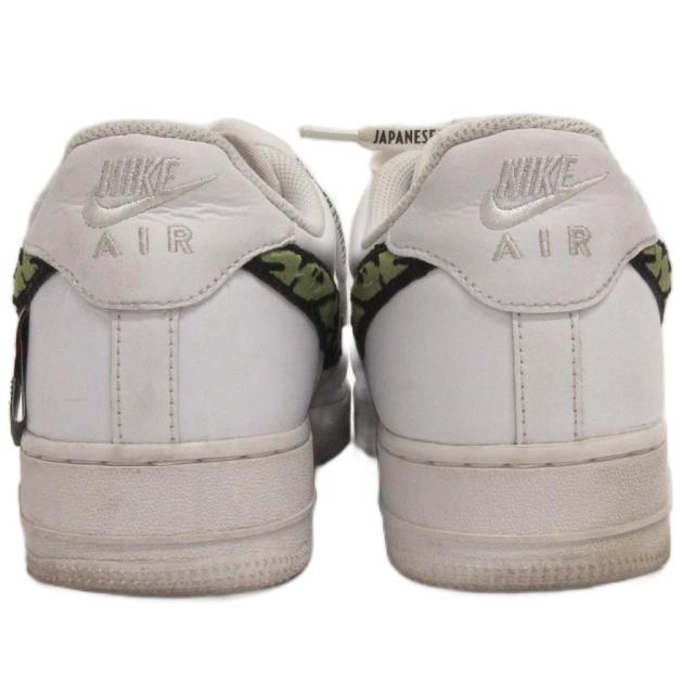 【中古】ナイキ ジャパニーズマゲニーズ エアフォース1 スニーカー CW2288-111 白 ホワイト US10 28.5cm メンズ