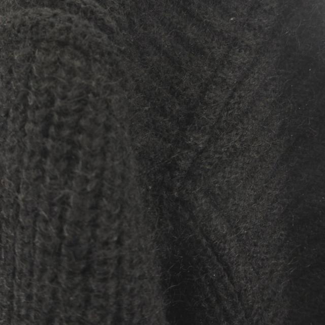 【中古】ヨーク YOKE 23AW WOOL MOHAIR TRACKER JACKET カーディガン ウール 2 黒 ブラック メンズ 中古】ヨーク YOKE 23AW WOOL MOHAIR TRACKER JACKET カーディガン