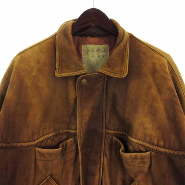 WIND ARMOR ムートンジャケット ブラウン WIND ARMOR B-3 リアル