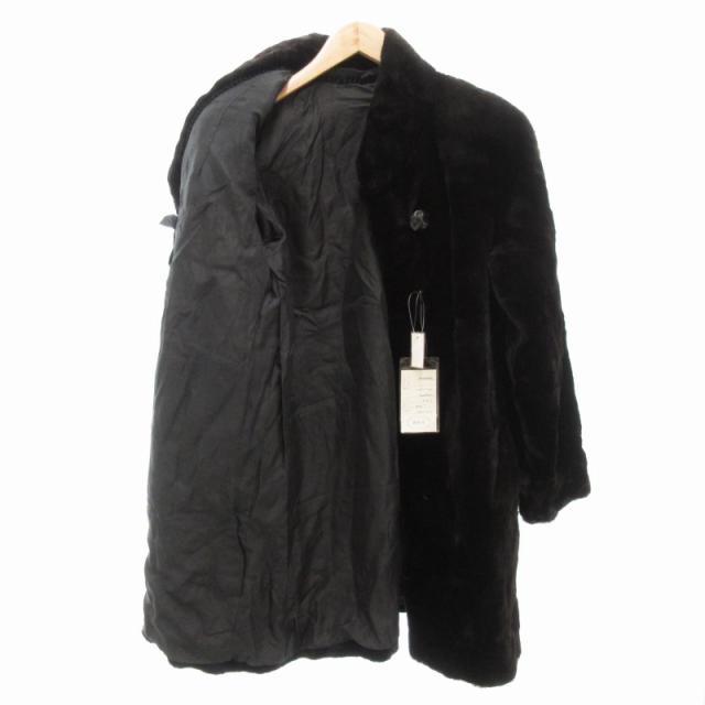 高級 サガミンク 毛皮 リアルファーコート SAGAMINK 金サガ 13