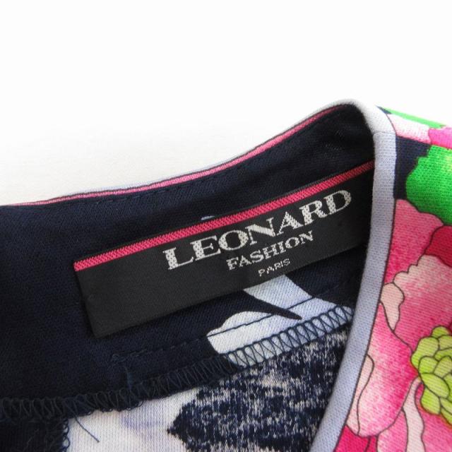 レオナールスポーツ T シャツ カットソー 半袖 プリント 40