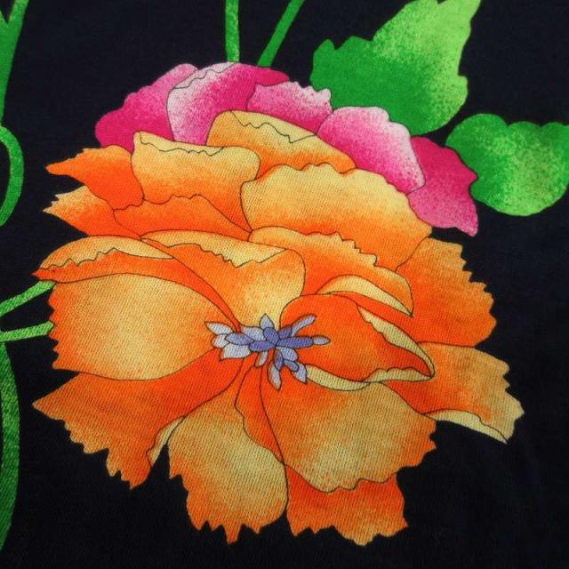 新品 LEONARD FASHION レオナール 花柄 レーヨン ベスト LL 新品