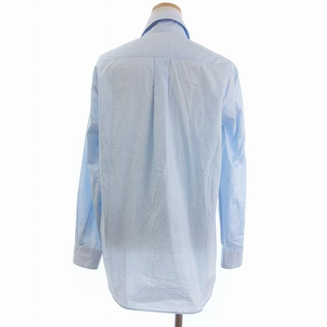 中古】バーバリー BURBERRY コットン シャツ ブラウス 長袖 プリント