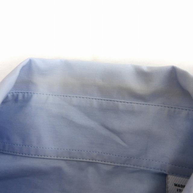 中古】バーバリー BURBERRY コットン シャツ ブラウス 長袖 プリント