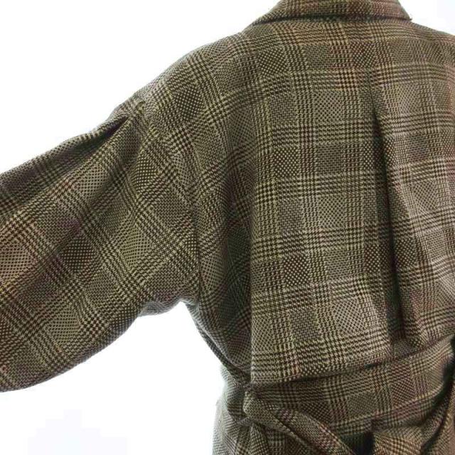 FENDI ブラウン ダブルブレスト コート ヴィンテージ ハンガーセット