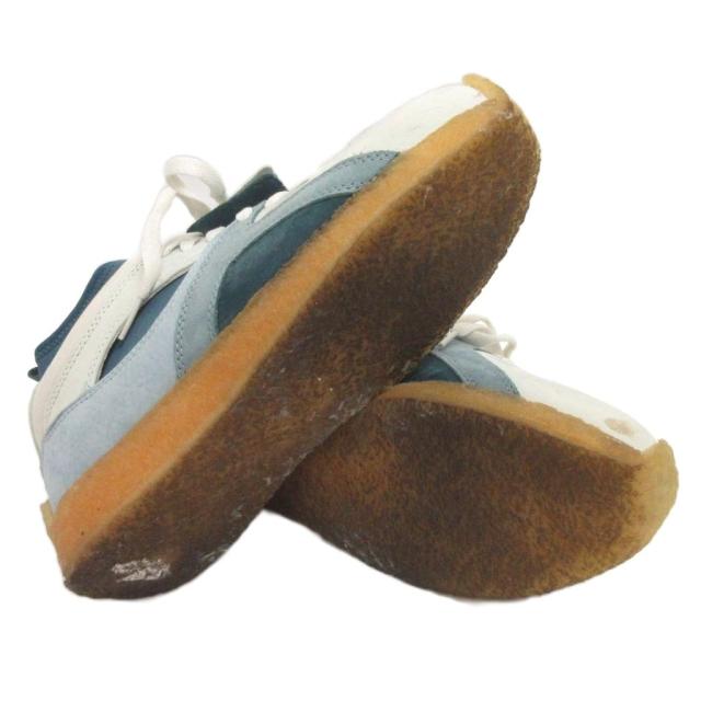【中古】クラークス clarks ブリーコン Breacon スニーカー 67177 ブルーコンビ UK6.5 24.5cm メンズ レディース