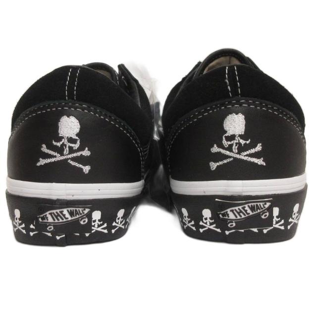 【中古】 マスターマインドワールド × ボルト バイ バンズ オールドスクール スニーカー 黒 28.5cm ☆AA★ メンズ