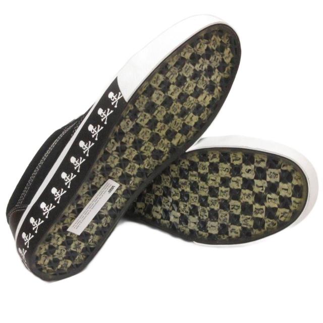 【中古】 マスターマインドワールド × ボルト バイ バンズ オールドスクール スニーカー 黒 28.5cm ☆AA★ メンズ