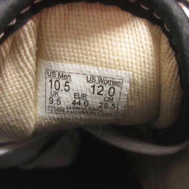 【中古】 マスターマインドワールド × ボルト バイ バンズ オールドスクール スニーカー 黒 28.5cm ☆AA★ メンズ