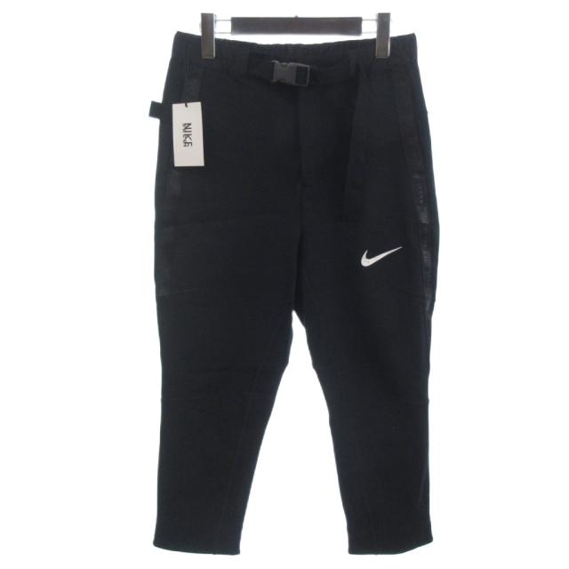 【中古】未使用品 ナイキ NIKE × Sacai サカイ 20AW タグ付き NRG FLEECE PANT フリースパンツ CZ4698 黒 ブラック S メンズ