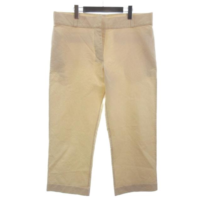 【中古】ダニエラグレジス DANIELA GREGIS Sigerg Aleinad パンツ コットン ワイド 生成り エクリュ メンズ