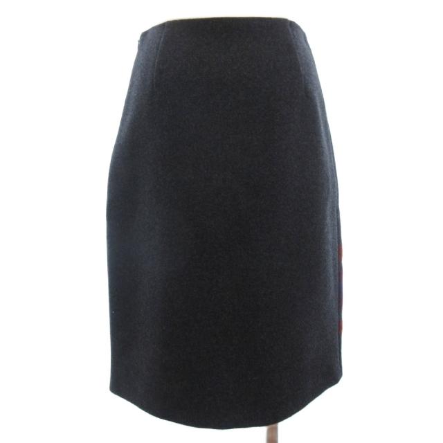 中古】ボッテガヴェネタ BOTTEGA VENETA スカート ウール カシミヤ混