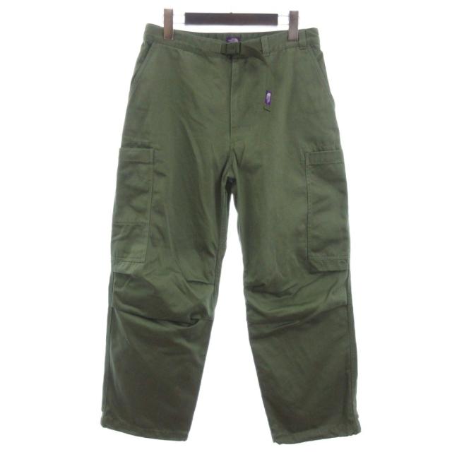 【中古】ノースフェイス パープルレーベル Chino Cargo Pocket Field Pants NT5413N カーゴパンツ カーキ 30 メンズ