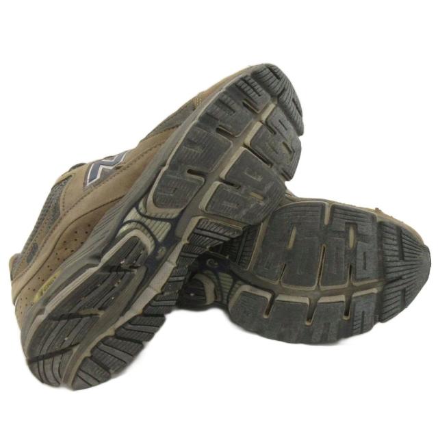 【中古】ニューバランス NEW BALANCE スニーカー MR2002CU USA製 カーキ系 US8.5 26.5cm メンズ