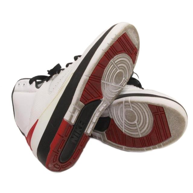 【中古】ナイキ NIKE エアジョーダン2 レトロ OG シカゴ DX4400-106 ハイカット スニーカー ホワイト系 24.5cm レディース