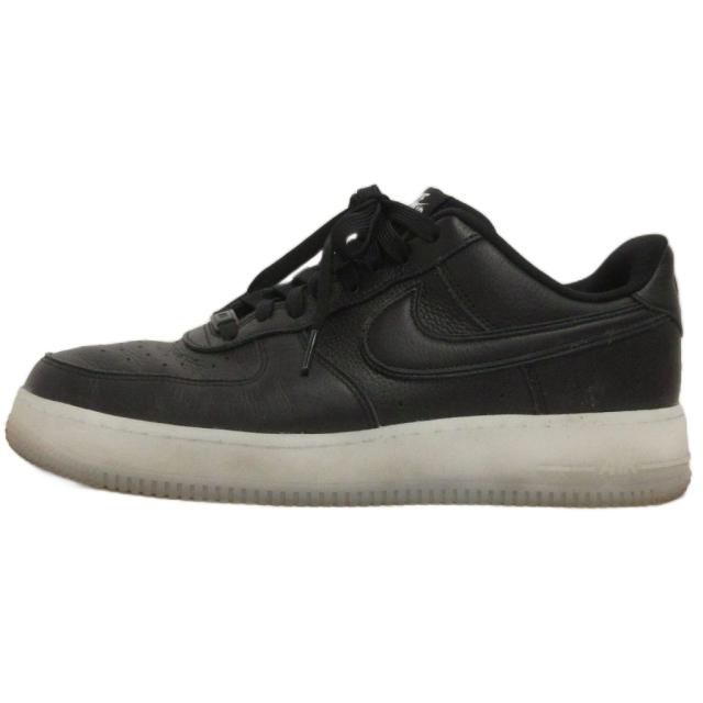 【中古】ナイキ NIKE エアフォース1 ロー AIR FORCE 1 LOW BY YOU HF0659-900 黒 ブラック 27.5cm メンズ