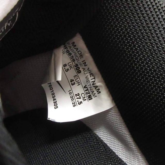 【中古】ナイキ NIKE エアフォース1 ロー AIR FORCE 1 LOW BY YOU HF0659-900 黒 ブラック 27.5cm メンズ