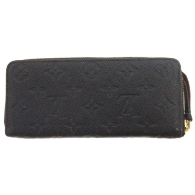 【中古】ルイヴィトン M60171 ポルトフォイユ クレマンス 長財布 モノグラム アンプラント マリーヌルージュ_1