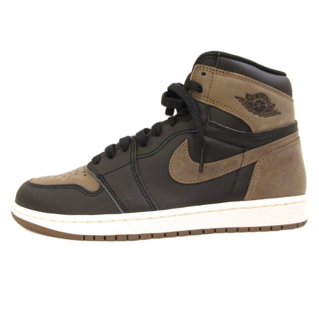 【中古】ナイキ NIKE エアジョーダン AIR JORDAN 1 RETRO HIGH OG PALOMINO DZ5485-020 スニーカー 26cm 茶 黒