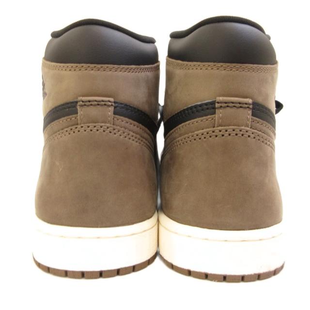 【中古】ナイキ NIKE エアジョーダン AIR JORDAN 1 RETRO HIGH OG PALOMINO DZ5485-020 スニーカー 26cm 茶 黒