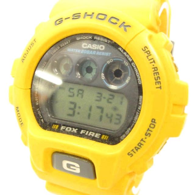 【中古】カシオジーショック CASIO G-SHOCK × John Mayer × HODINKEE DW-6900 腕時計 デジタル 黄 イエロー メンズ