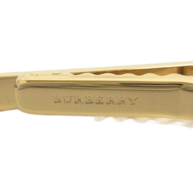 【中古】未使用品 バーバリー BURBERRY ネクタイピン タイバー sv925 シルバー ゴールドカラー ■GY99 メンズ_3