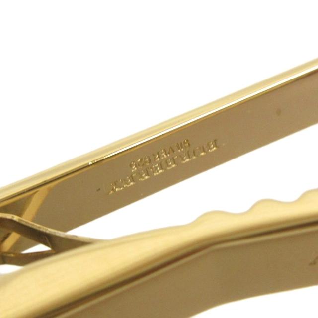 【中古】未使用品 バーバリー BURBERRY ネクタイピン タイバー sv925 シルバー ゴールドカラー ■GY99 メンズ_4