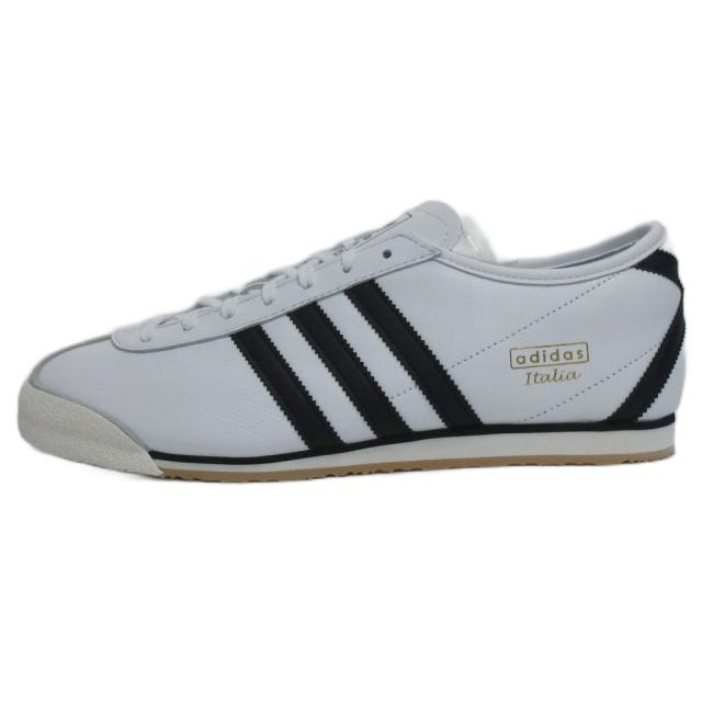 【中古】未使用品 アディダス adidas スニーカー JS1323 イタリア 70s クラウドホワイト コアブラック グレー 28cm メンズ