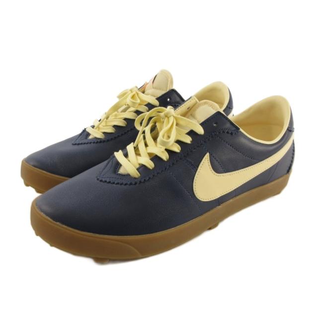 【中古】未使用品 ナイキ II1259-400 アストログラバー レザー ウィメンズ スニーカー Midnight Navy 29 ネイビー_1