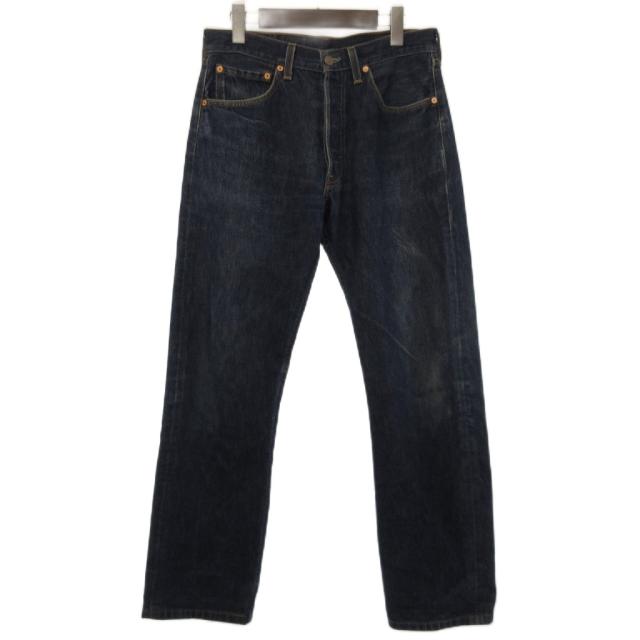 【中古】リーバイス Levi's 501XX デニム パンツ ジーンズ 刻印553 米国製 32 インディゴ メンズ