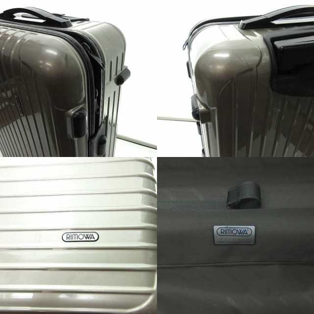 中古 リモワ Rimowa 廃盤 サルサ プロセッコ 859 52 33l 2輪 キャリーバッグ キャリーケース シャンパンゴールドの通販はau Pay マーケット ブランド古着のベクトル