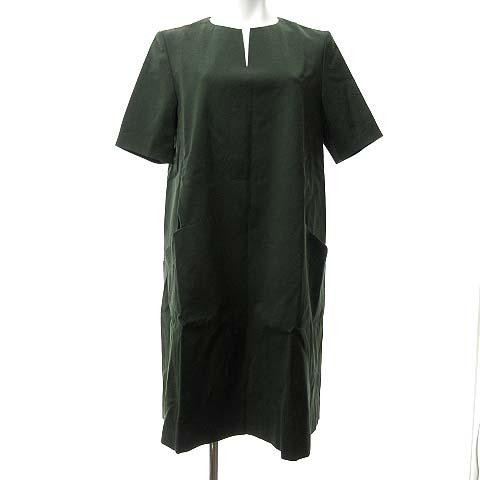 中古 アドーア Adore サンプル品 ワンピース キーネック Aライン ロング丈 緑 グリーン 38 M位 0426 レディースの通販はau Pay マーケット ブランド古着のベクトル
