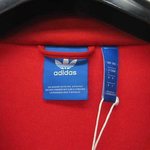 中古 未使用品 アディダスオリジナルス Adidas Originals トラックジャケット ジャージ 上 長袖 ジップアップ 赤 レッド L 0913の通販はau Pay マーケット ブランド古着のベクトル