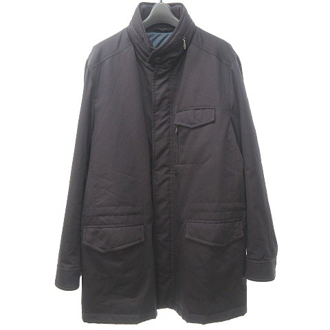 中古】ブリオーニ BRIONI 極美品 FIELD JACK スタンドカラー ロング ...