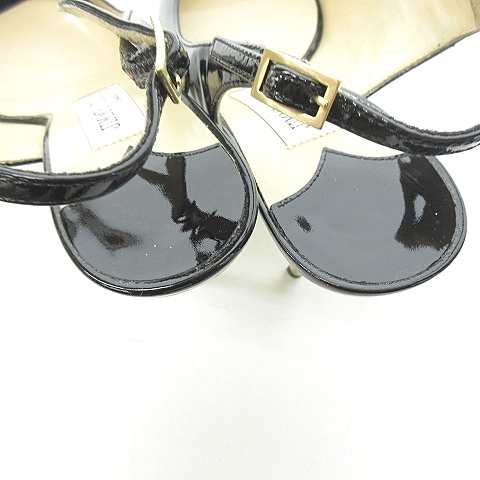 中古】ジミーチュウ JIMMY CHOO オープントゥ バックストラップ