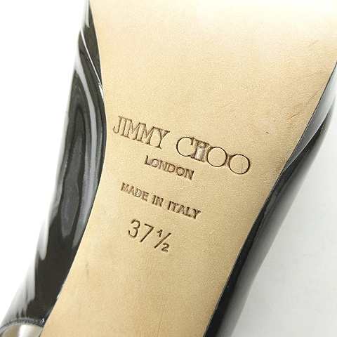 中古】ジミーチュウ JIMMY CHOO オープントゥ バックストラップ