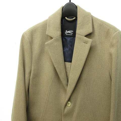 中古】デンハム DENHAM 美品 近年 チェスターコート ロング丈 ウール