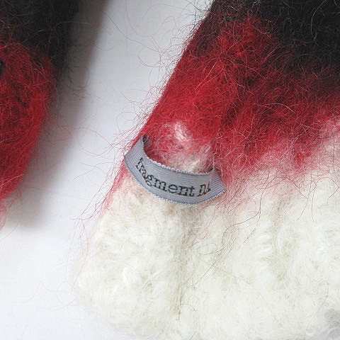 MONCLER FRGMT  Mohair Sweater RED L7MONCLE