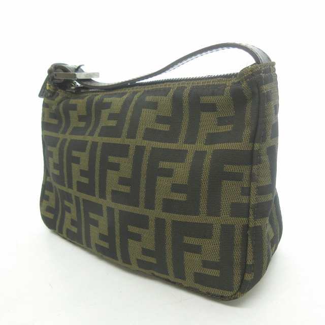 中古】フェンディ FENDI 良品 ヴィンテージ ズッカ柄 ミニバッグ