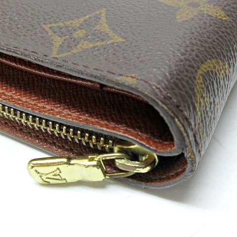 中古】ルイヴィトン LOUIS VUITTON モノグラム コンパクトジップ