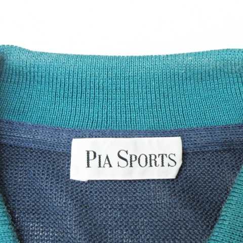 PIA SPORTS  ピアスポーツ  刺繍  ワイド  デニム  スラックス