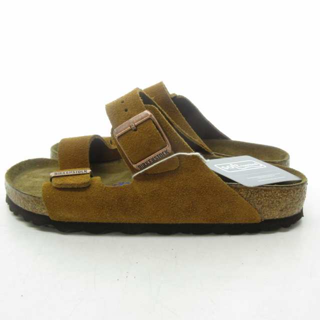 【中古】未使用品 ビルケンシュトック BIRKENSTOCK アリゾナ Arizona スエード コンフォートサンダル 茶 23cm｜au PAY  マーケット