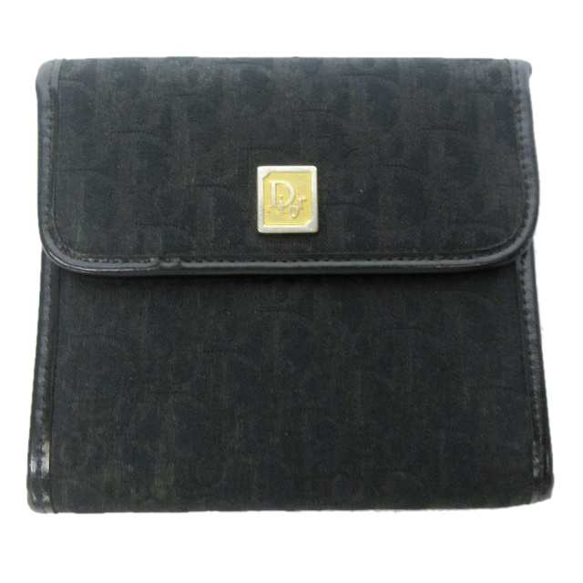 中古】クリスチャンディオール Christian Dior トロッター 二つ折り